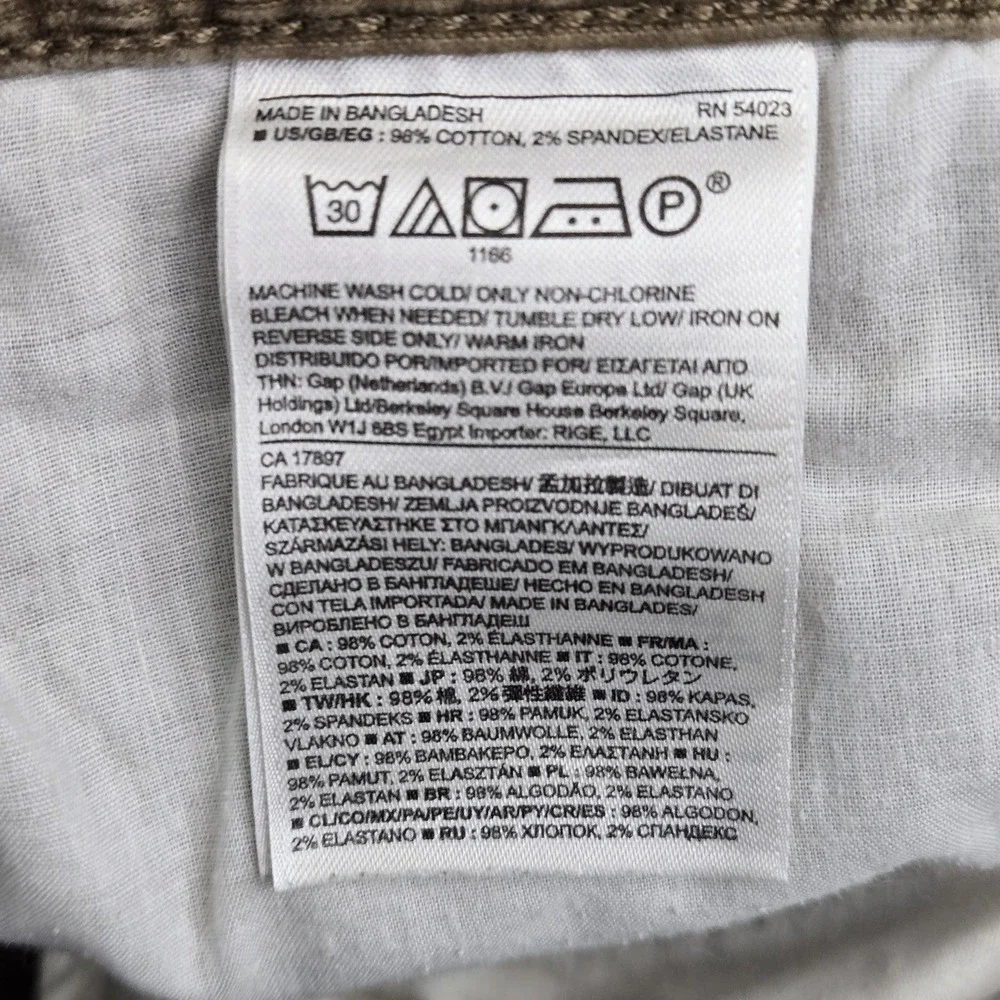 Banana Republic Men Pants 32X32‎ Khaki Corduroy Slim Fit 30